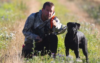 Samarbetet med din hund är den bästa delen med jakten, Ta med er hund under kursen