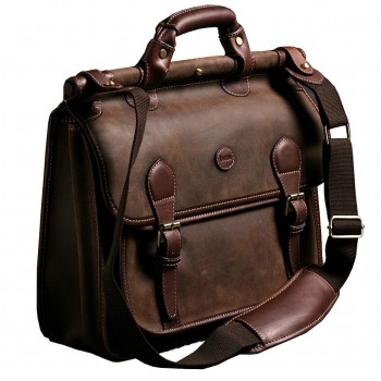 country briefcase brown suede 2